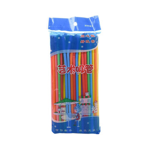 Pailles en plastique colorées et pliables de 8 mm, jetables, pour les boissons de fête - Product Image 4
