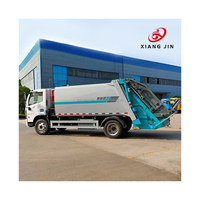 Camions à ordures compacts Dongfeng, compresseur hydraulique pour ordures, camion à ordures