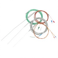 Probe Termokopel Tipe K Presisi Tinggi untuk Pengukuran Suhu Industri (-200~1300) Kabel Baja Tahan Karat OEM/ODM