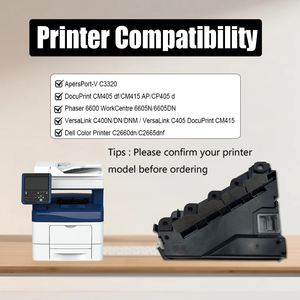 กล่อง/ภาชนะเก็บผงหมึกเสีย GTP-CP405/415 สำหรับเครื่องพิมพ์ Xerox <span class=keywords><strong>C3320</strong></span> CM405 Phaser C400N/DN/DNM/ C405 CM415 และ Dell C3760n/dn ที่ใช้ร่วมกันได้ - Product Image 6