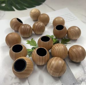 Venta directa de tapa de madera personalizada de alta calidad para botella de vidrio de Perfume de aceite de masaje - Product Image 5