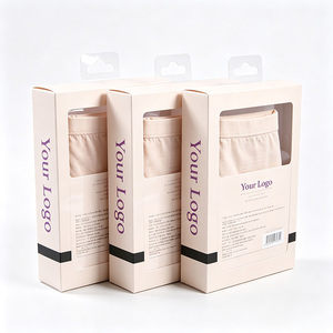 Boîtes en carton personnalisées pour sous-vêtements et vêtements avec fenêtre transparente, boîtes cadeaux pour jouets et chaussettes, gaufrées et traitées UV - Product Image 3