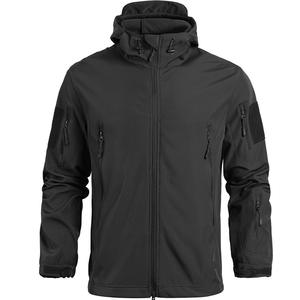 Ropa Softshell de Piel de Tiburón para Exteriores, Chaqueta de Invierno para Hombre 3 en 1, Cálida, Transpirable, Impermeable, Resistente al Frío, Adecuada para <span class=keywords><strong>la</strong></span> <span class=keywords><strong>Montaña</strong></span> - Product Image 4