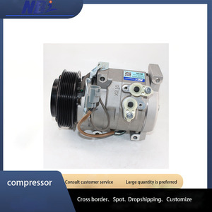 88320-48080 88320-06080 nuevo compresor de aire para coche parte 10S17C 12V utilizado para Toyota para Camry 2.4L 2001-2008 compresor de CA automático - Product Image 6