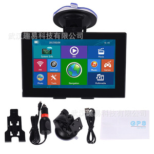 Portable 5 Inch <b>GPS</b> Navigator With Bluetooth FM Radio <b>Navigation</b> For Car Truck Black - Product Image 4