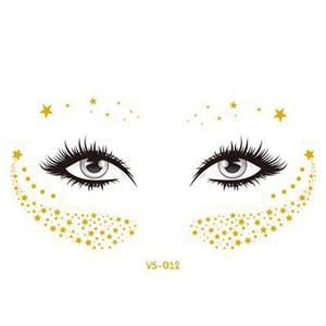 2023 New Face tatuaggi Sticker Butterfly Star Freckle Sticker Face Metallic <span class=keywords><strong>tatuaggio</strong></span> temporaneo <span class=keywords><strong>per</strong></span> donne ragazze - Product Image 3