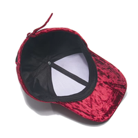 Gorra de Béisbol de Terciopelo Grueso Unisex para Otoño e Invierno, Estructurada de 6 Paneles, Cálida, Resistente al Viento, 100% Poliéster