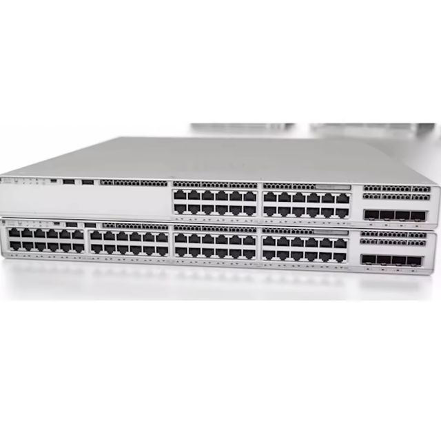 Original C9200-24P-E 24 Port Gigabit PoE Plus Switch with 4x 1G 10G Modular Uplink Network Essentials Enterprise Access Switch