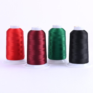 MH 100% Polypropylene 120D/2 thêu lụa chủ đề spool 5000yds Filament máy tính thêu máy chủ đề - Product Image 2
