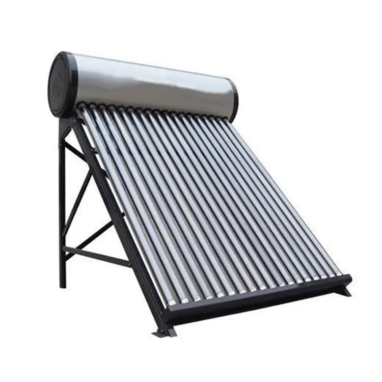 100l roof mounted high pressure new solar powerd water heater