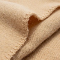Couverture en cachemire pur 100% confortable, personnalisée, fabriquée en usine en 2026, tricotée, couverture en cachemire mélangé à l'alpaga et à la laine mérinos