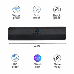 Étui de <span class=keywords><strong>Protection</strong></span> de batterie de vélo électrique, <span class=keywords><strong>Protection</strong></span> de batterie de vélo électrique pour batterie à <span class=keywords><strong>cadre</strong></span> intégré 30-40 cm - Product Image 2
