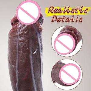<span class=keywords><strong>11</strong></span> Zoll realistische große schwarze <span class=keywords><strong>Dildo</strong></span> Sexspielzeug Monster riesige <span class=keywords><strong>Dildo</strong></span> für Männer Dildos für Frauen riesig realistisch - Product Image 5