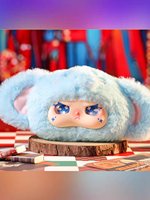 Boîte à surprise en peluche 100% authentique Idol Animal Carnival, pendentif créatif, décoration de cœur féminin, cadeau de Nouvel An pour femmes, fabriqué en Chine