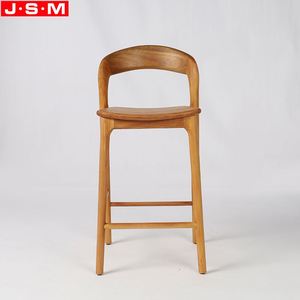 Tabouret de <span class=keywords><strong>bar</strong></span> en bois à dossier haut extérieur de nouveau <span class=keywords><strong>style</strong></span> avec teck sud-américain - Product Image 2