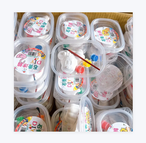 Jouets promotionnels, arts et artisanat pour enfants, kit de peinture, jouets de poupées DIY, cadeau éducatif, peinture sur céramique et plâtre, jouets pour enfants - Product Image 1
