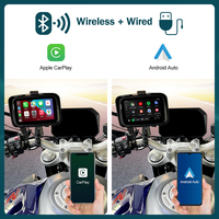 Road Top 5 pouces étanche sans fil Android Auto Carplay écran pour moto Navigation récepteur stéréo Bluetooth moniteur
