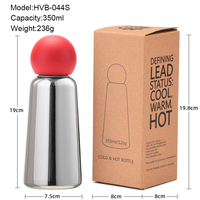 MANGO Gourde Réutilisable Écologique en Acier Inoxydable à Double Paroi Sans BPA Anti-Fuite pour Sport et Extérieur, Cadeau d'Entreprise, 100% Qualité Alimentaire 6-12