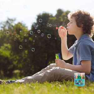 Samtoy stella a cinque punte 5 colori 40 pezzi giocattolo estivo per bambini sapone Mini <span class=keywords><strong>Bubble</strong></span> Bar bacchetta Stick - Product Image 5