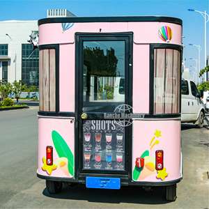 Camioneta Eléctrica Personalizada para Comida con Remolque para Centro Comercial y Kiosco de Comida en Plaza - Product Image 6