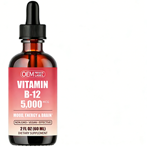 OEM/ODM Integratore di Vitamina B Complessa Organica 60ml, Supporto Energetico Naturale, 5000mcg <span class=keywords><strong>B12</strong></span> in Gocce Liquide per Adulti - Product Image 2