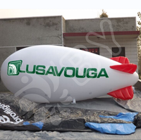 Dirigeable gonflable en PVC/hélium sur mesure, pour l'extérieur/zeppelin/dirigeable gonflable à vendre