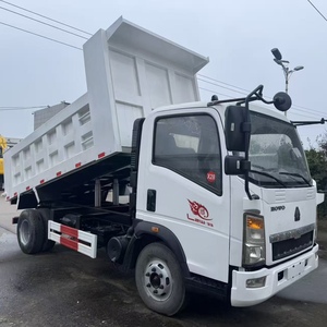 Camión Volquete Hidráulico Usado Sinotruk Howo 4x2 de Dos Ejes, Camión de Transporte Pesado para Construcción - Product Image 1
