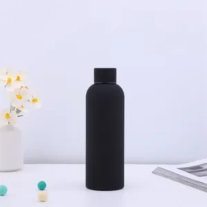 Bouteille Thermos Sport 304 en Acier Inoxydable avec Peinture Caoutchoutée, Tasse Thermique Droite pour Activités de Plein Air – Meilleure Vente - Product Image 3