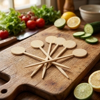 Bâtonnets à café en bambou biodégradable San You SYBS de qualité alimentaire, 7 pouces, avec logo personnalisé, accessoires de bar pour restaurants