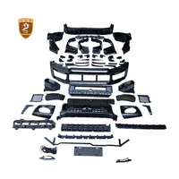 Pour Mercedes-Benz Classe G G Wagon W464 Amélioration W465 Kit Carrosserie Style Bra-B Calandres Avant et Pare-chocs Arrière Assemblés Pièces de Carrosserie G500