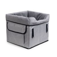 Stock confortablement facile à nettoyer siège d'appoint pour chien Portable solide siège de voiture pour chien anti-saleté essentiel pour les petits chiens voyageant