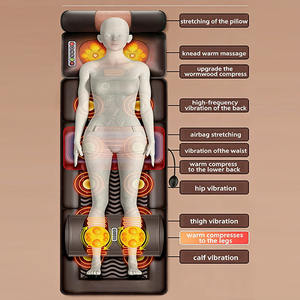 Matras Pijat Inframerah Elektrik dengan Bantalan Udara, Roller Elektrik, Airbag Seluruh Tubuh, Getaran, Peregangan, dan Tekanan - Product Image 6