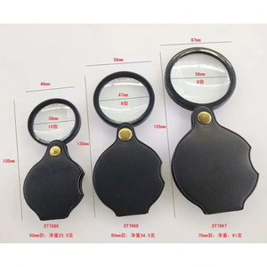Bán buôn Kính lúp 10x50mm mini da gấp kính lúp - Product Image 5