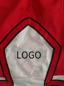 Shorts de basket-ball rétro à prix de gros, shorts de basket-ball en maille à séchage rapide - Product Image 5