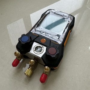 Manomètre numérique pour réfrigérant Testo 550s, outil de service pour pompe à chaleur avec sondes de température sans fil - Product Image 4