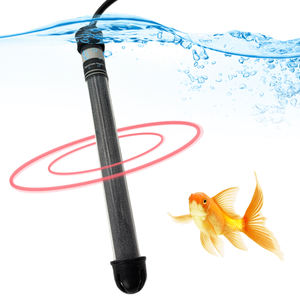 Tige chauffante électrique à affichage numérique 25W 50W 100W 150W 200W 300W Chauffe-eau à quartz pour réservoir de poissons tortues - Product Image 1