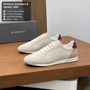 Luxury Designer Beige Suede Mesh <b>Sneakers</b> Walking Shoes Men Women High Quality Retro Runner Baskets Zapatillas Chaussures New - Product Image 1