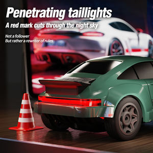 1:<span class=keywords><strong>64</strong></span> RC Drift Auto - 2.4G 4WD Afstandsbediening met LED Verlichting, 50m Bereik, Klaar om te racen voor Bureaublad Gaming & Collectie Display - Product Image 4