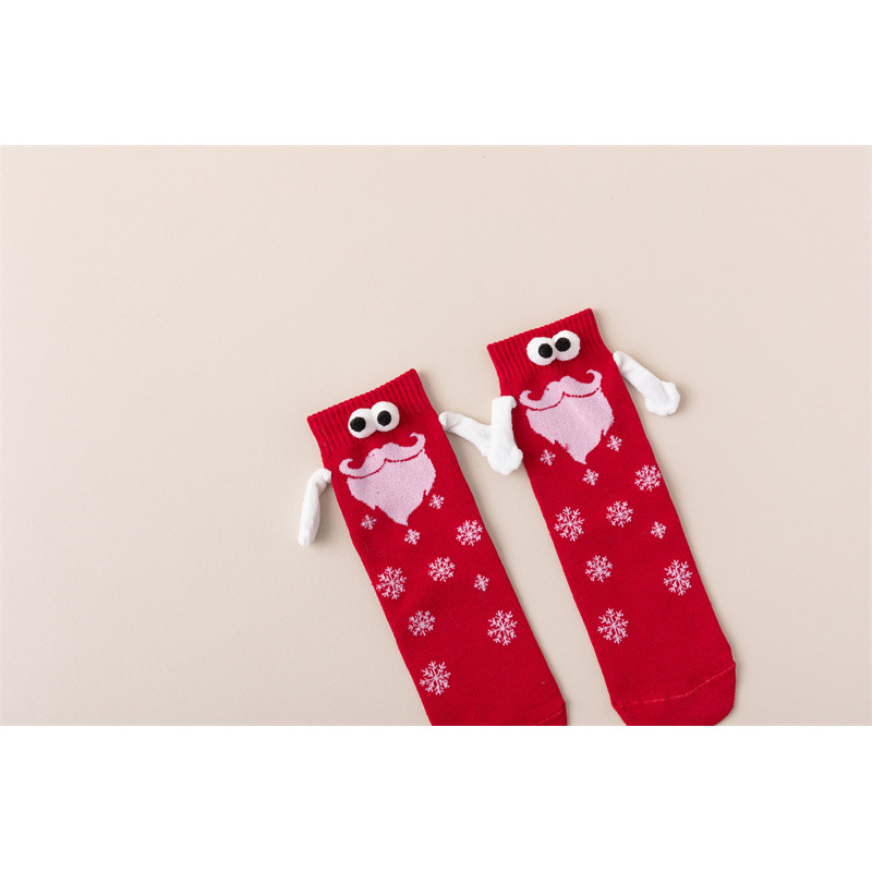 Christmas Red [Nude Stockings]