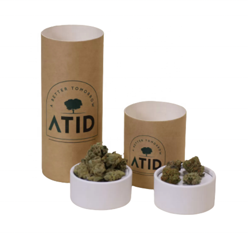 Velvet Pillow Biodegradable Paper Tubes , Recycled Cardboard Tube Packaging