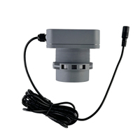 Sensor de Nivel de Agua sin Contacto TLC2404-WF-S Tuya, con Energía Solar, Ultrasónico, para Monitoreo de Ríos