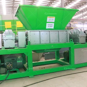 Máquina trituradora de roupas usadas para resíduos médicos de alta capacidade, máquina elétrica para reciclagem de sucata de metal, motor elétrico