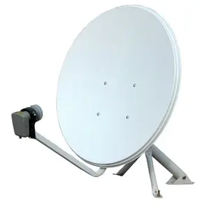 ku band 75cm offset satellite dish KU band 75cm*82.5cm satellite dish antenna ground mount 12.5GHz steel board