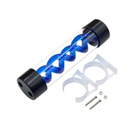 Tangki Pendingin Air Silinder Transparan untuk Casing Komputer Diameter 45MM Volume 100-240MM Desain Lubang