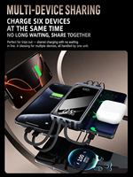 Baterías Externas de Gran Capacidad Marca HYTO OEM, 20000mAh y 10000mAh, Cable Tipo-C, Carga Rápida PD20W, Pantalla LED