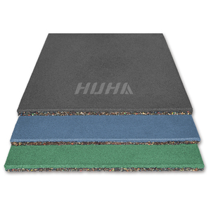 Alfombrilla de juegos para niños, suelo de seguridad, área de juegos, alfombrilla de goma para exteriores, baldosas de goma antideslizantes para exteriores de buena calidad, fábrica <span class=keywords><strong>HUHA</strong></span> - Product Image 3