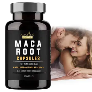 High Quality Maca Root Capsules for Women and Man Performance and Mood Support Best Energy Boost Supplement