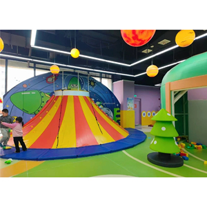 Machine Customized <b>Indoor</b> Soft Play Area Equipment Kids Climbing Structure <b>Slide</b> Amusement Parks Schools' Playground 1 Year - Product Image 1