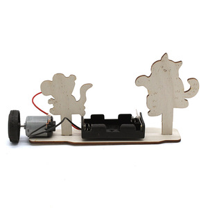 Kit de Ciencia DIY de Madera para Construir un Juguete Educativo Manual de Gato y Ratón para Niños de 7-9 Años, Proyecto de Aprendizaje STEAM - Product Image 2