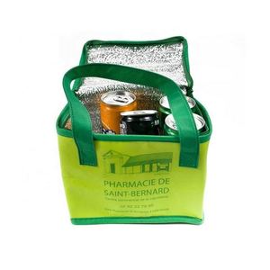 Promotional Items with logo 6 Can Non Woven Custom Wine Free Sample Non-woven <b>Tote</b> <b>Bags</b> Camping Bbq Non Woven Cooler <b>Bag</b> - Product Image 1